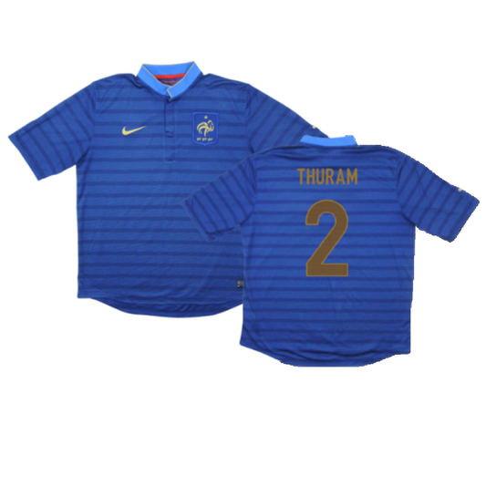 France 2012-13 Home Shirt (M) (Very Good) (THURAM 2)_0