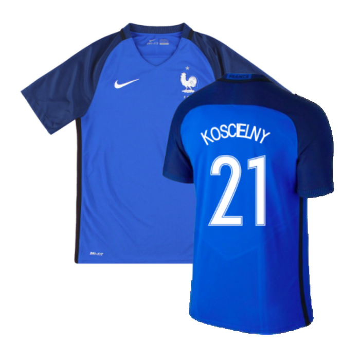 France 2016-17 Home Shirt (L) (Excellent) (Koscielny 21)