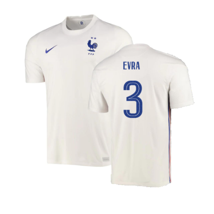 France 2020-21 Away Shirt (XXL) (Good) (Evra 3)