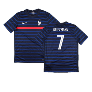 France 2020-21 Home Shirt (Mint) (Griezmann 7)_0