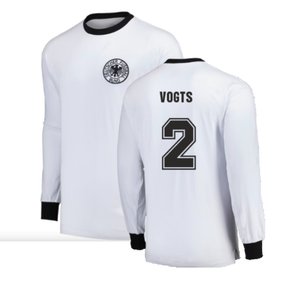 Germany 1974 Longe Sleeve Retro Jersey (XL) (Vogts 2) (Good)_0