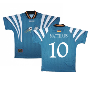 Germany 1996-98 Away Shirt (Excellent) (Matthaus 10)_0