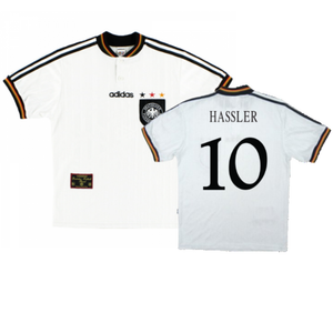 Germany 1996-98 Home Shirt (L) (Good) (Hassler 10)_0