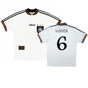 Germany 1996-98 Home Shirt (Excellent) (Sammer 6)_0