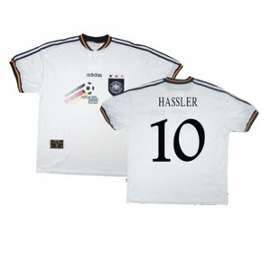 Germany 1996-98 Home WM06 Shirt (S) (Excellent) (Hassler 10)_0