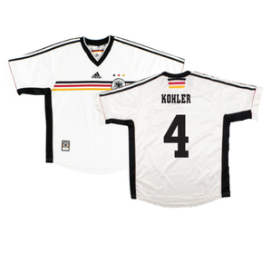 Germany 1998-00 Home Shirt (2XL) (Good) (Kohler 4)_0