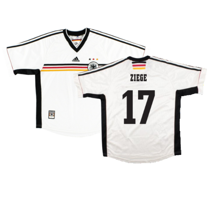 Germany 1998-00 Home Shirt (L) (Excellent) (Ziege 17)