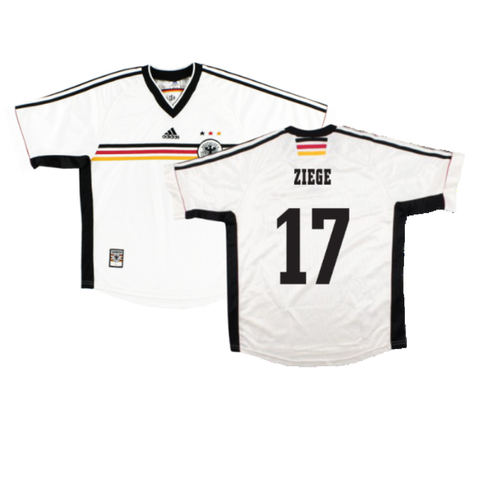 Germany 1998-00 Home Shirt (Excellent) (Ziege 17)