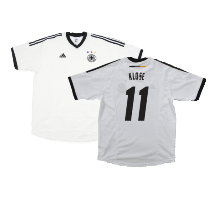 Germany 2002-03 Home Shirt (XL) (Good) (KLOSE 11)