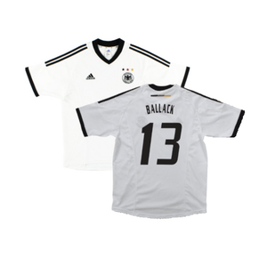 Germany 2002-04 Home Shirt (Excellent) (BALLACK 13)_0