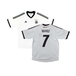 Germany 2002-04 Home Shirt (XL) (Fair) (NEUVILLE 7)_0