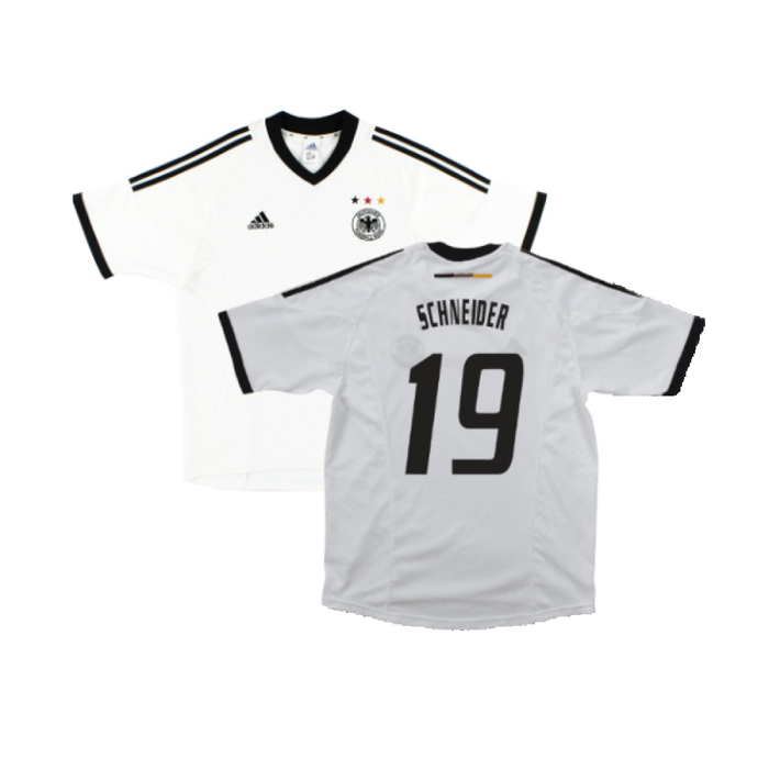 Germany 2002-04 Home Shirt (Excellent) (SCHNEIDER 19)