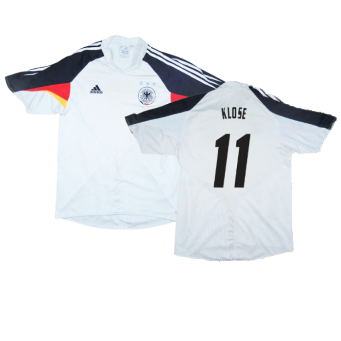 Germany 2004-06 Home Shirt (XL) (Good) (Klose 11)