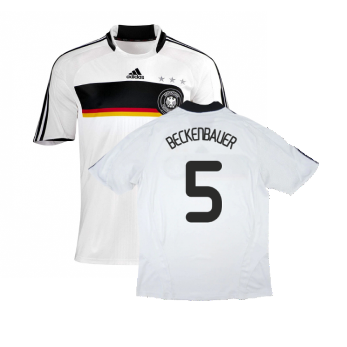 Germany 2008-10 Home Shirt (L) (Excellent) (BECKENBAUER 5)