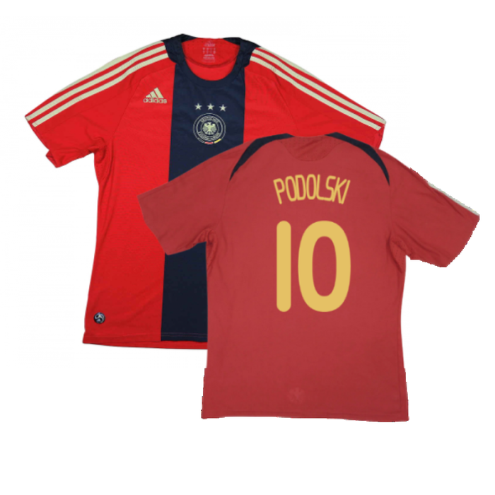 Germany 2008-10 Away Shirt (Very Good) (PODOLSKI 10)