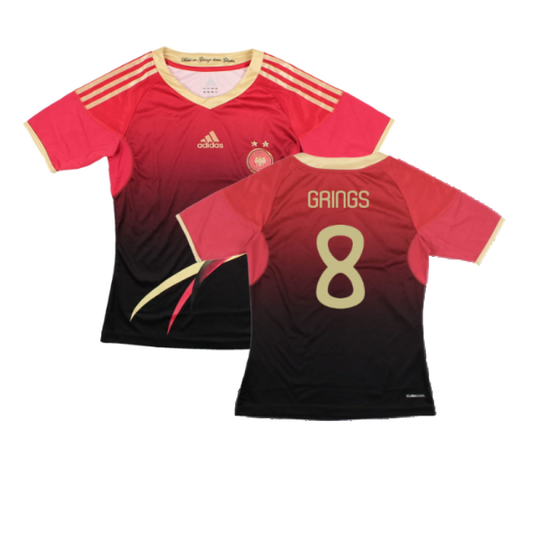 Germany 2011-12 Women\\\'s Away Shirt (Womens S) (Excellent) (Grings 8)_0