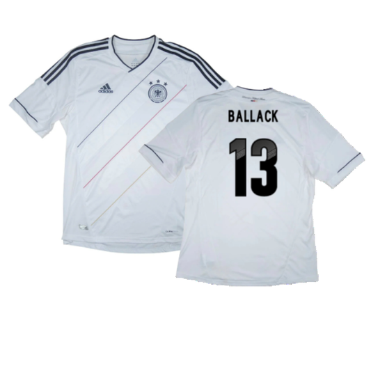 Germany 2012-13 Home Shirt (M) (Good) (BALLACK 13)_0