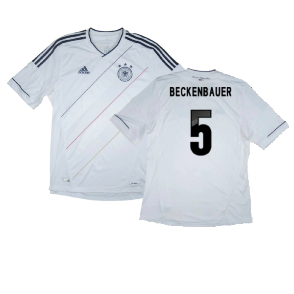Germany 2012-13 Home Shirt (M) (Fair) (BECKENBAUER 5)_0