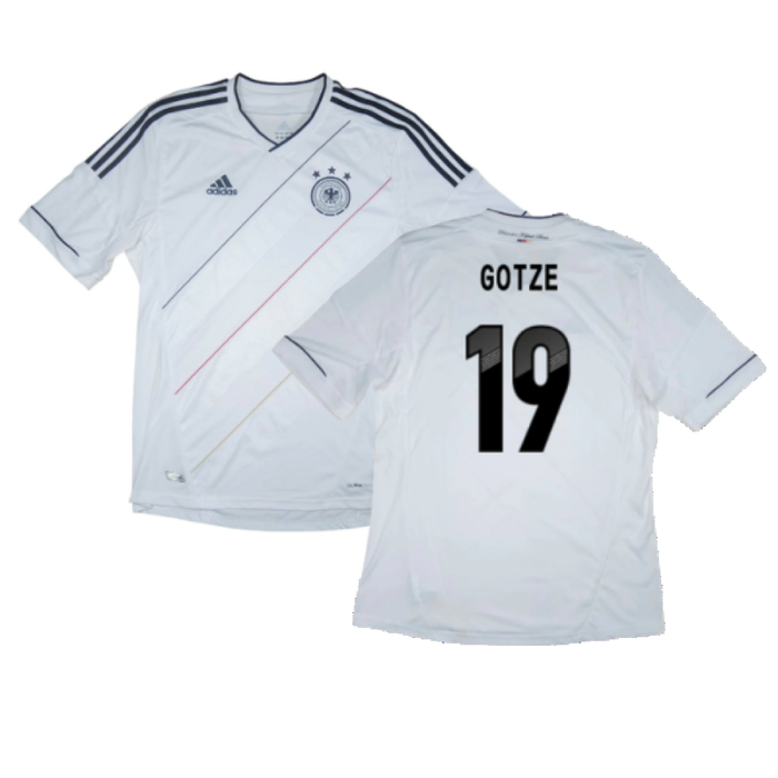 Germany 2012-13 Home Shirt (M) (Good) (Gotze 19)