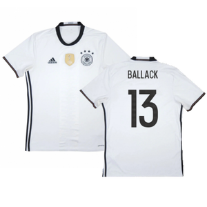 Germany 2015-16 Home Shirt (Womens M) (Excellent) (Ballack 13)_0