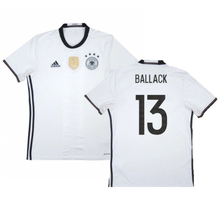 Germany 2015-16 Home Shirt (Womens M) (Excellent) (Ballack 13)