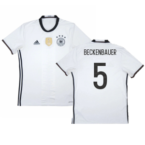 Germany 2015-16 Home Shirt (Womens M) (Excellent) (Beckenbauer 5)_0