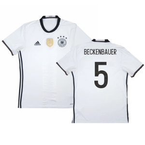 Germany 2015-16 Home Shirt (L) (Very Good) (Beckenbauer 5)_0