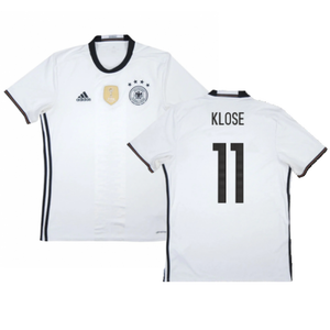 Germany 2015-16 Home Shirt (Womens M) (Excellent) (Klose 11)_0