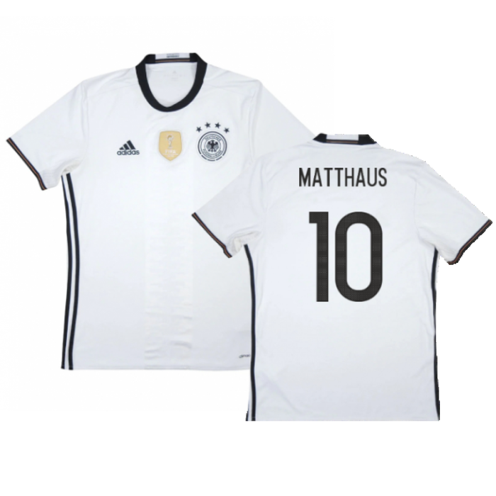 Germany 2015-16 Home Shirt (L) (Very Good) (Matthaus 10)