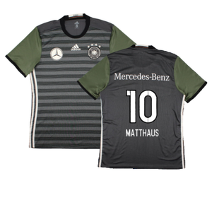 Germany 2016-17 Away Match Issue Shirt (L) (Excellent) (Matthaus 10)_0