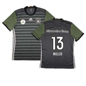 Germany 2016-17 Away Match Issue Shirt (L) (Excellent) (Muller 13)_0