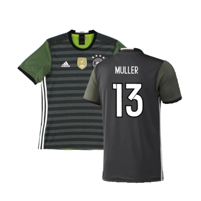 Germany 2016-17 Away Shirt (Excellent) (Muller 13)