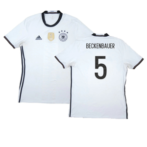 Germany 2016-17 Home Shirt (L) (Very Good) (Beckenbauer 5)_0