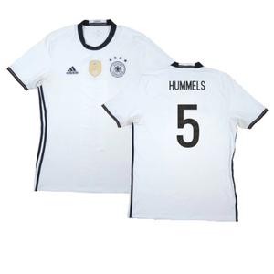 Germany 2016-17 Home Shirt (L) (Good) (Hummels 5)_0