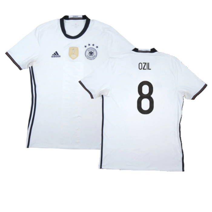 Germany 2016-17 Home Shirt (Good) (Ozil 8)