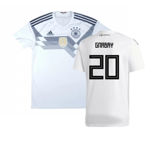 Germany 2018-19 Home Shirt (XL) (Good) (Gnabry 20)_0