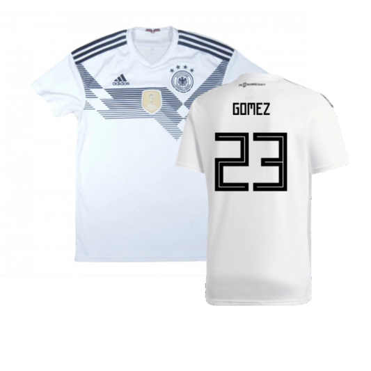 Germany 2018-19 Home Shirt (L) (Very Good) (Gomez 23)_0
