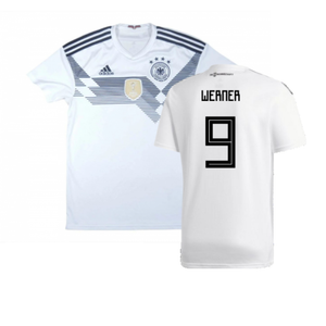 Germany 2018-19 Home Shirt (XL) (Good) (Werner 9)_0