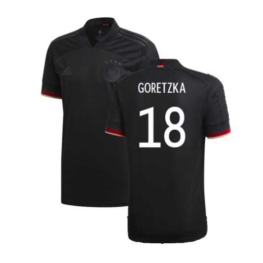 Germany 2020-21 Away Shirt (S) (Mint) (GORETZKA 18)_0