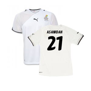 Ghana 2010-11 Home Shirt (M) (Fair) (Asamoah 21)_0