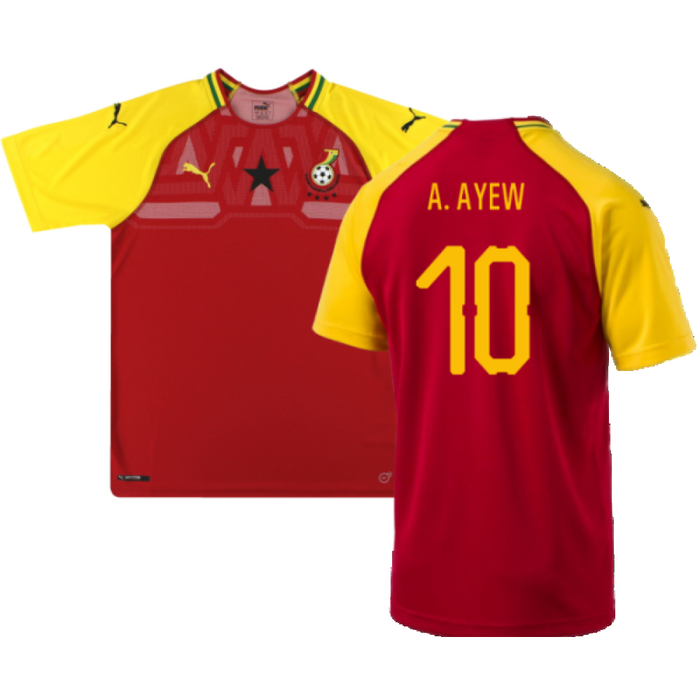 Ghana 2018-19 Home Shirt (L) (BNWT) (A. Ayew 10)