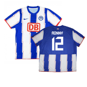 Hertha Berlin 2010-11 Home Shirt (S) (Excellent) (Ronny 12)_0