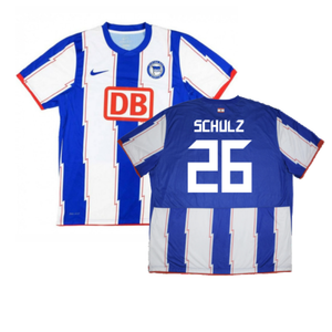 Hertha Berlin 2010-11 Home Shirt (S) (Excellent) (Schulz 26)_0