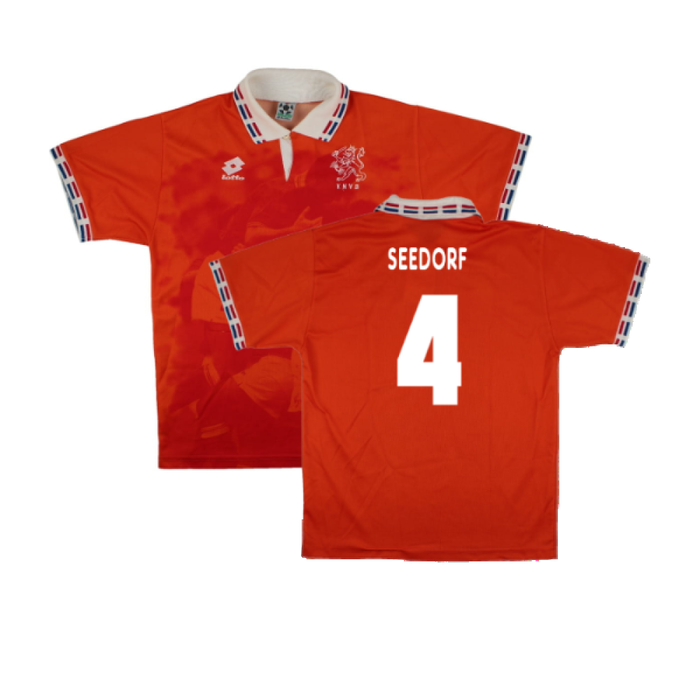 Holland 1996-97 Home Shirt (M) (Very Good) (SEEDORF 4)