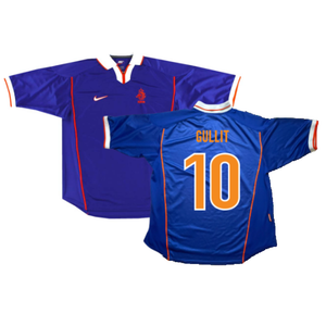 Holland 1998-2000 Away (M) (Excellent) (Gullit 10)_0