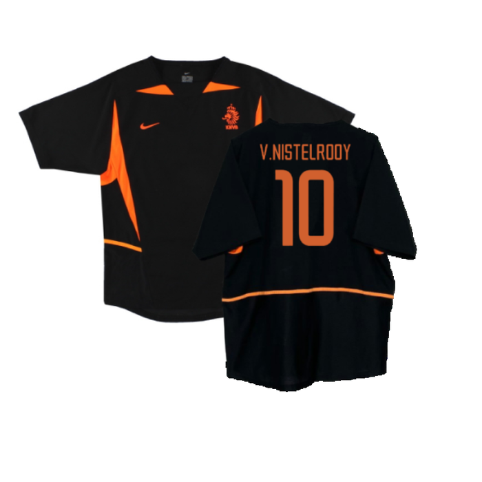 Holland 2002-04 Away Shirt (S) (Excellent) (V.Nistelrooy 10)