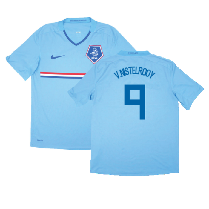 Holland 2008-10 Away Shirt (XLB) (Fair) (V.Nistelrooy 9)