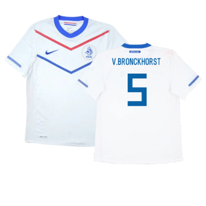 Holland 2010-12 Away Shirt (S) (Very Good) (V.Bronckhorst 5)_0