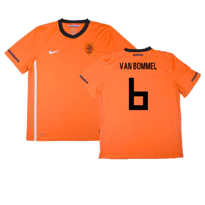 Holland 2010-11 Home Shirt (S) (Excellent) (Van Bommel 6)