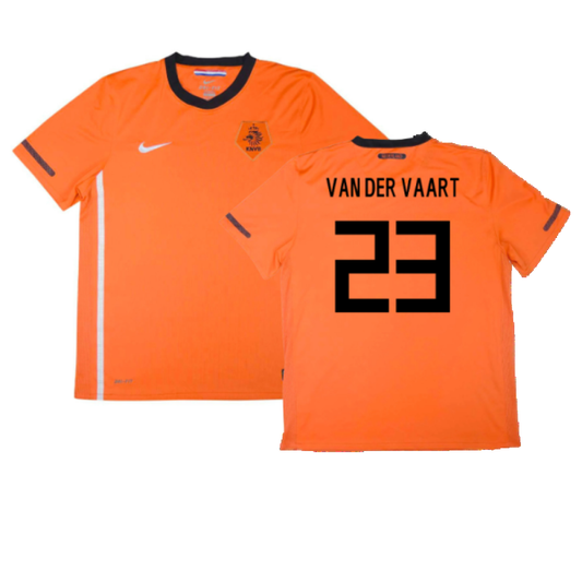 Holland 2010-11 Home Shirt (S) (Excellent) (Van Der Vaart 23)_0